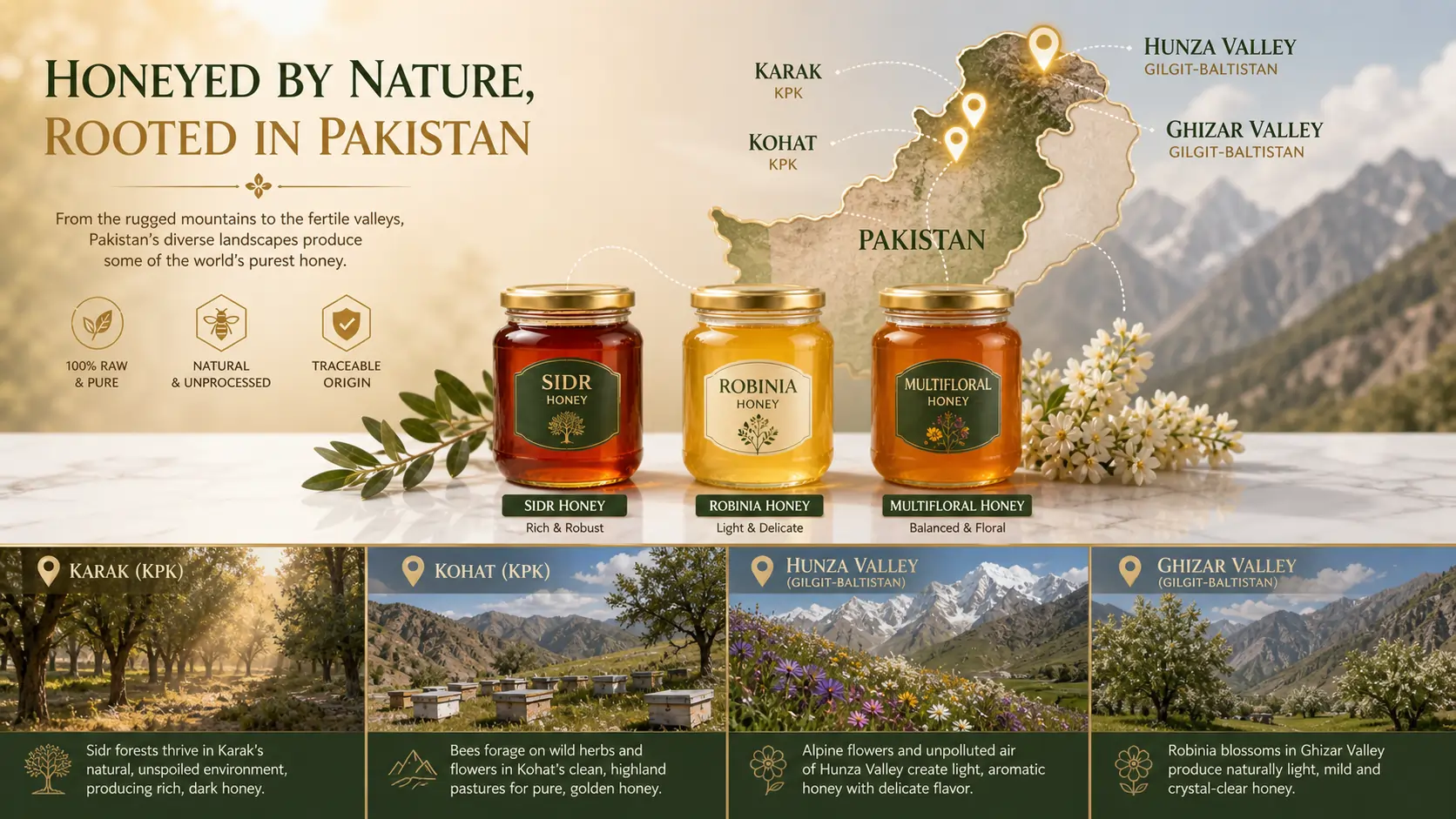 Where from Organic Point source its Honey?