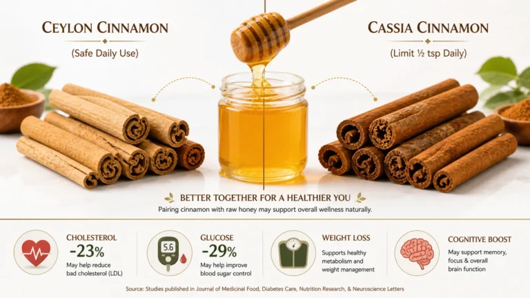 Cinnamon and Honey Together - Health Benefits