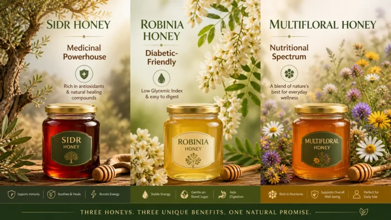 Benefits of different Honey Types