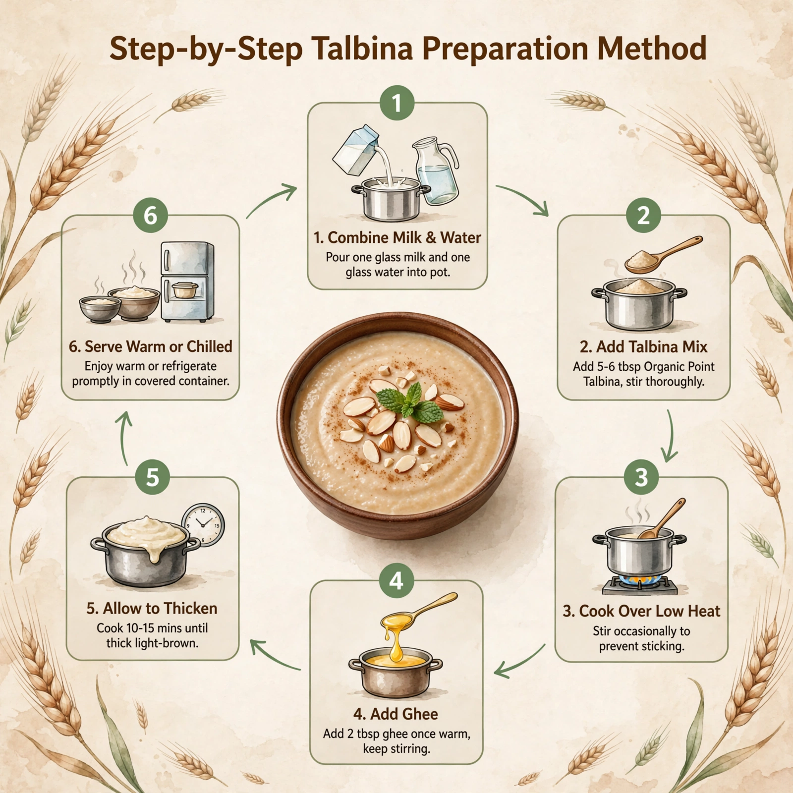 How to prepare Talbina at home