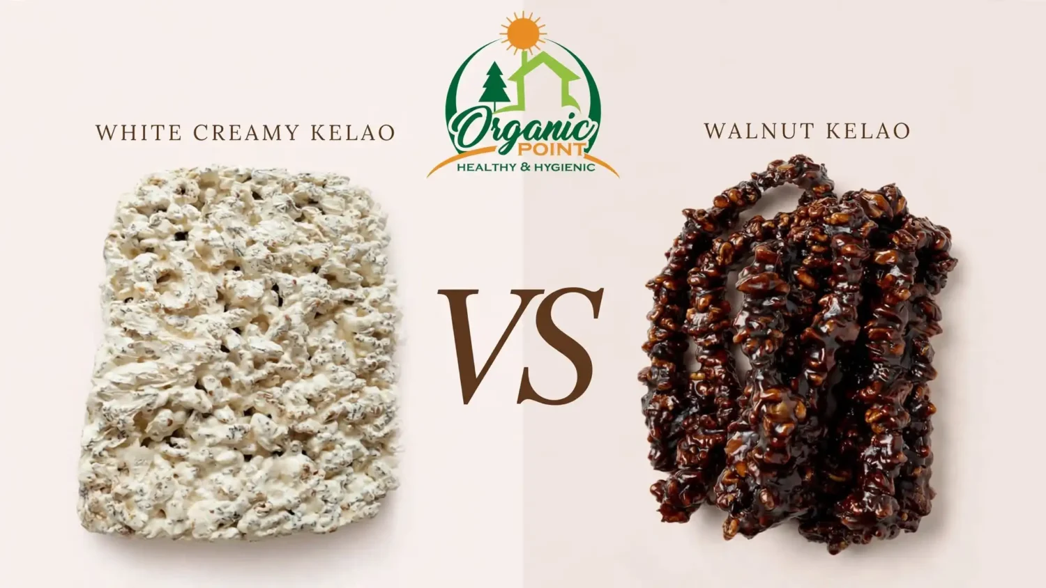 Difference Between White Creamy Kelao and Walnut Kelao